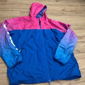 Oakley Mens Factory Pilot Full Zip Multicolor Windbreaker Size 2xl Rare Y2K - Picture 1 of 6