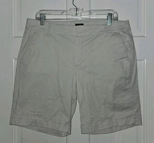 JCREW khaki Sand Stretch Cotton Bermuda Chino Shorts 12 - Picture 1 of 7