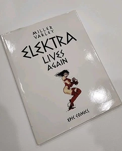 Elektra Lives Again Frank Miller tapa dura con chaqueta antipolvo novela gráfica - Imagen 1 de 9