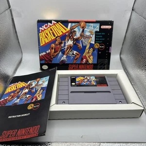 NCAA Basketball (Super Nintendo Entertainment System, 1992) - Picture 1 of 19