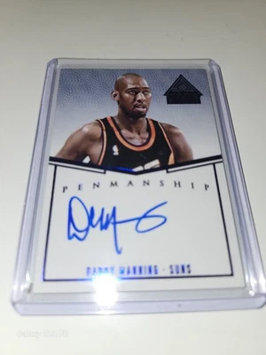 2014-15 Panini Paramount - Penmanship Danny Manning #P-DM Blue /25 (AU) Auto NM  - Image 1 of 4