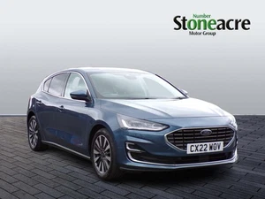 2022 Ford Focus Focus Titanium Vignale 5 door 1.0L EcoBoost 125PS FWD 6 Speed Ma - Picture 1 of 22