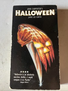 John Carpenter's Halloween 1978 Horror Movie 1997 VHS Anchor Bay Video Treasures - Picture 1 of 9