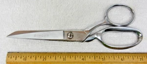 Vintage SINGER DE LUXE 7" Nähschere Chrom Chirurgenstahl Made in Italy - Bild 1 von 6