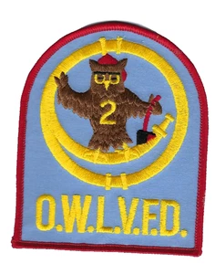 OWL Occoquan-Woodbridge-Lorton VA Virginia Volunteer Fire Dept. 2 patch - NEW! - Picture 1 of 1