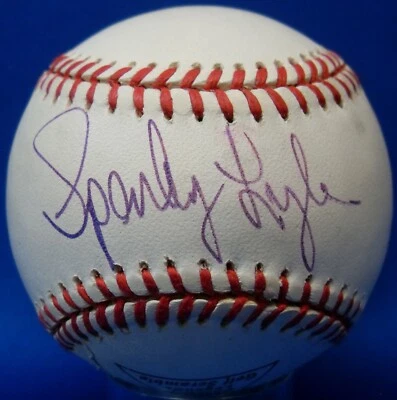 JSA Sparky Lyle Autographed Signed Legends Rawlings Official League Baseball - Image 1 of 4