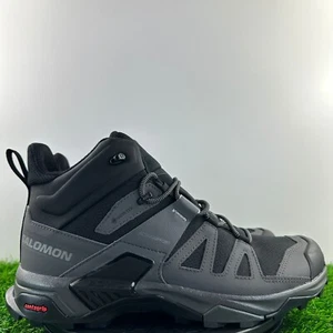 Salomon X Ultra 4 Mid GTX Men Size 11 Gray Waterproof Hiking Trail Boots NEW - Picture 1 of 8