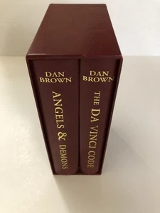 Dan Brown Boxed Set Angels& Demons, The Da Vinci Code Hardcover - Picture 1 of 13