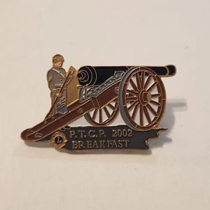 Pin Trader Pennsylvania 2002 Cañón Confederado Guerra Civil Club de Leones Pin - Imagen 1 de 2