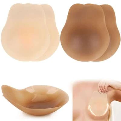 Sujetador de Silicona Autoadhesivo Stick On Gel Push Up Sin Tirantes Espalda Sujetador Invisible Foto 1 de 4