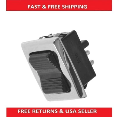 Interruptor de puerta de ventana eléctrica cromado negro OEM para Mercedes Benz W108 W111 W114 W115 Foto 1 de 4