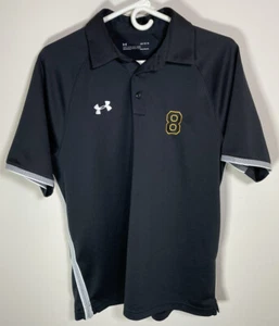 Under Armour Mens Large Polo Black HeatGear ~ Kobe ~ Black Mamba ~ #8 - Picture 1 of 3