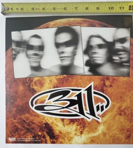 Original Rare 311 In Store Promo Poster 1995, Double Sided - See Both Sides! - Picture 1 of 3
