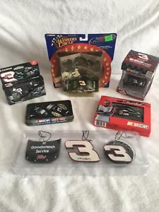 Dale Earnhardt #3 - adornos, naipes, cámara, encendedor/llavero. Caja A - Imagen 1 de 7