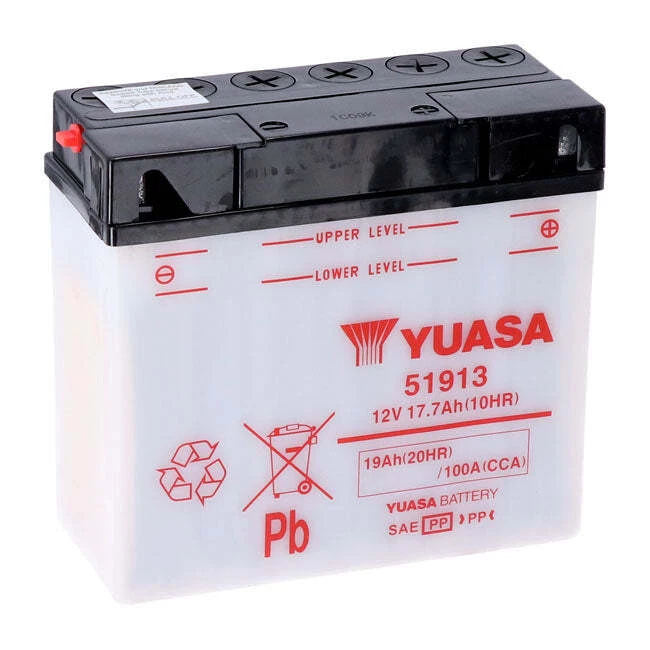 Yuasa Conventional Battery : BMW 11-17 K1600GT, GTL 1600cc No Acid Inc - Image 1 of 1