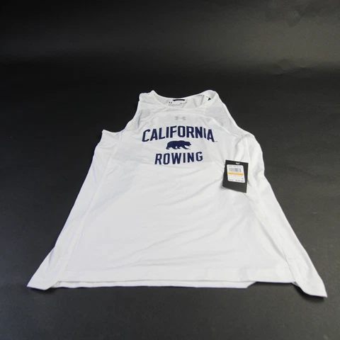 California Golden Bears Under Armour Sleeveless Shirt Women's White New Cover