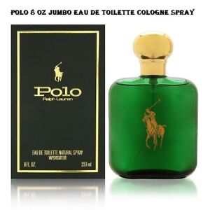 Polo Green by Ralph Lauren 8 oz EDT Cologne Spray, JUMBO size, NEW, SEALED