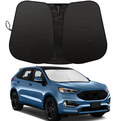 Parabrisas delantero plegable para Ford Edge 2015-2025 parasol cubierta de visera de rayos UV Foto 1 de 4