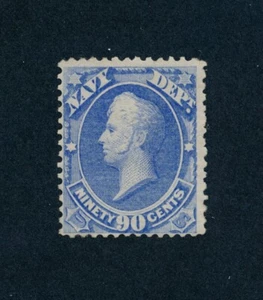 drbobstamps US Scott #O45 Mint Hinged Official Navy Dept Stamp Cat $1050 - Picture 1 of 2