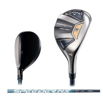 Callaway PARADYM MAX Fast Hybrid 4H 21deg RH SPEEDER NX 40 graphite Flex R HC - Image 1 of 4