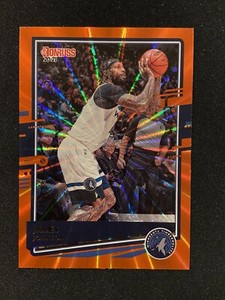 2020-2021 Panini Donruss James Johnson Orange Laser