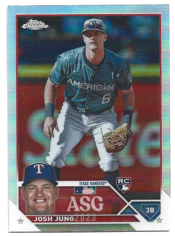 2023 Topps Chrome Update All Star Game Rookie Josh Jung ASGC-14 - Image 1 of 1