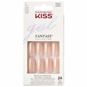 Kiss Inc Gel Fantasy False Nails - Rock Candy (28 Nails & Adhesive 2g)