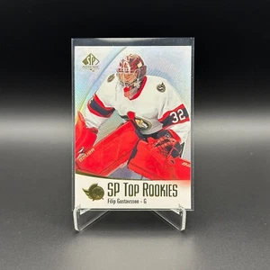 2021-22 UD SP Authentic FILIP GUSTAVSSON #TR-21 SP Top Rookies RC - Picture 1 of 4
