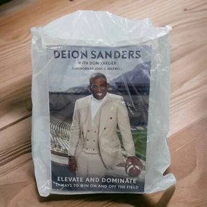 Elevate and Dominate : 21 Ways to Win by Deion Sanders Autographed Book w/ COA - Picture 1 of 7