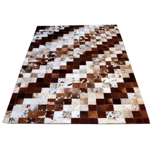 Handmade Natural Cowhide Rug Genuine Cow Skin Home Décor Area Rug -KPR 17 - Picture 1 of 6