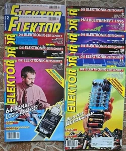 Elektor Jahrgang 1996 komplett 11 Hefte - benutzt, aber noch in sehr gutem Zusta - Bild 1 von 2