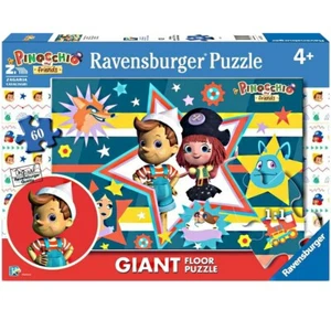 PUZZLE PINOCCHIO GIANT 60 PZ PER BAMBINI ETA'+ 4 ANNI RAVENSBURGER - Foto 1 di 2