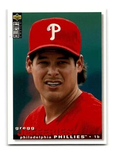 Gregg Jefferies 1995 Collector's Choice #360 Philadelphia Phillies Mint - Picture 1 of 2