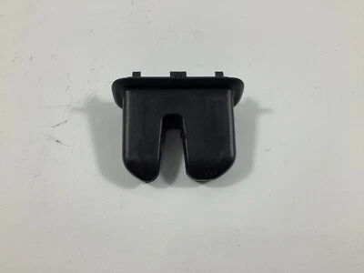 2002-2009 Audi A4 Rear Trunk Lid Lock Cover Black Plastic 4E0827520 OEM . - Image 1 of 4