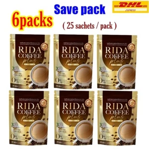 6x RIDA Coffee Plus MCT Oil Powder Instant Mix Arabica Control Hunger No Sugar - Picture 1 of 20