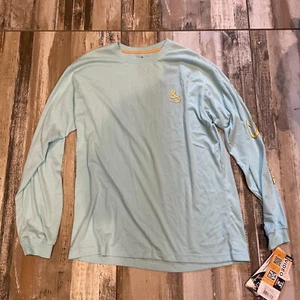 Hook & Tackle Men's Solar System Long Sleeve Performance Fishing Tee Large 50SPF - Picture 1 of 7