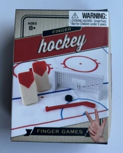 Mini Hockey Slap Shot Finger Board Scrivania Novità Giocattolo Divertente Sport Viaggio Gioco - Foto 1 di 5