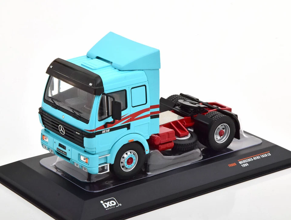 MERCEDES BENZ SK II 1838 LS 1994 Blu Chiaro IXO TR088 1/43 Camion Trattore - Immagine 1 di 3