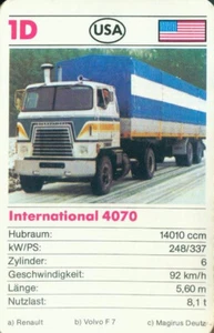 Kartenspiel Quartett Lastwagen - Bild 1 von 1