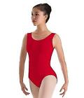 Dance  Leotard Motionwear 2100 Red Small Adult Ballet Tank Contemporary Spandex