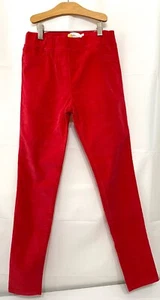 210192 Girls 11 Yrs 146 cm BODEN G1354 Red Cord Corduroy Leggings Jeggings NWT - Picture 1 of 3