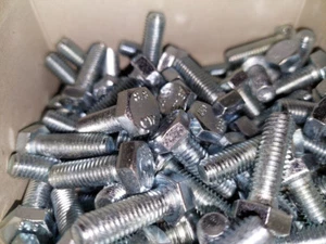 Gewindeschraube Sechskant  verzinkt M8x25mm 337952  Neu     1 kg - Bild 1 von 1