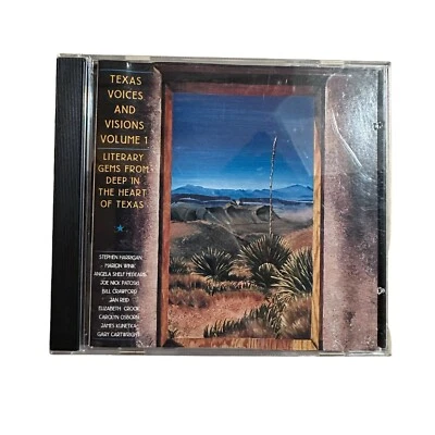 Texas Voices and Visions Volume 1, CD New Sealed, 2004 Literature Poetry, RFB&D  Foto 1 de 3