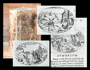 1652 Emblemata Jean Vincart (Vincartius) Sacrarum heroidum epistolae 24 Kupfer - Picture 1 of 1