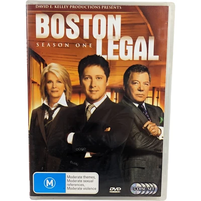 Boston Legal : Season Series 1 (DVD, 2004) Region 4 PAL - image 1 of 4