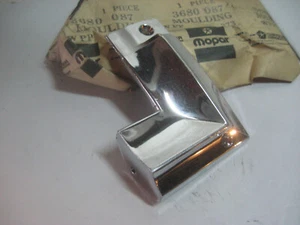 1972 PLYMOUTH FURY SUBURBAN WAGON LEFT QUARTER CHROME MOLDING MOPAR 3680087 NOS - Picture 1 of 5
