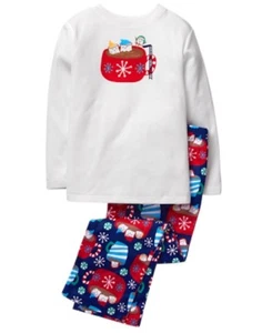 NWT Gymboree Girls Cocoa Pajama Set Christmas Holiday 3,4,7-8 - Picture 1 of 1