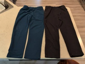 Felpa in pile ultra morbida Tek Gear ragazzo lotto 2 taglie grandi nero tasche ciano - Foto 1 di 9
