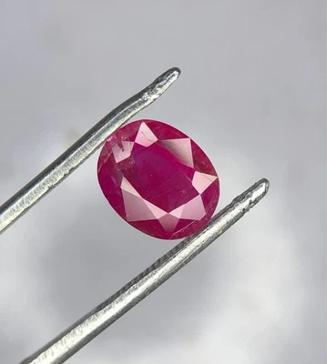 1.90 Cts Natural Cut Top Quality Ruby, Loose Gemstone From Afghanistan - Image 1 of 4