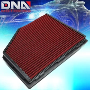 FOR BMW BIMMER 5-SERIES 3.0/Z4 M RED REPLACEMENT RACING ENGINE AIR FILTER PANEL - Picture 1 of 6